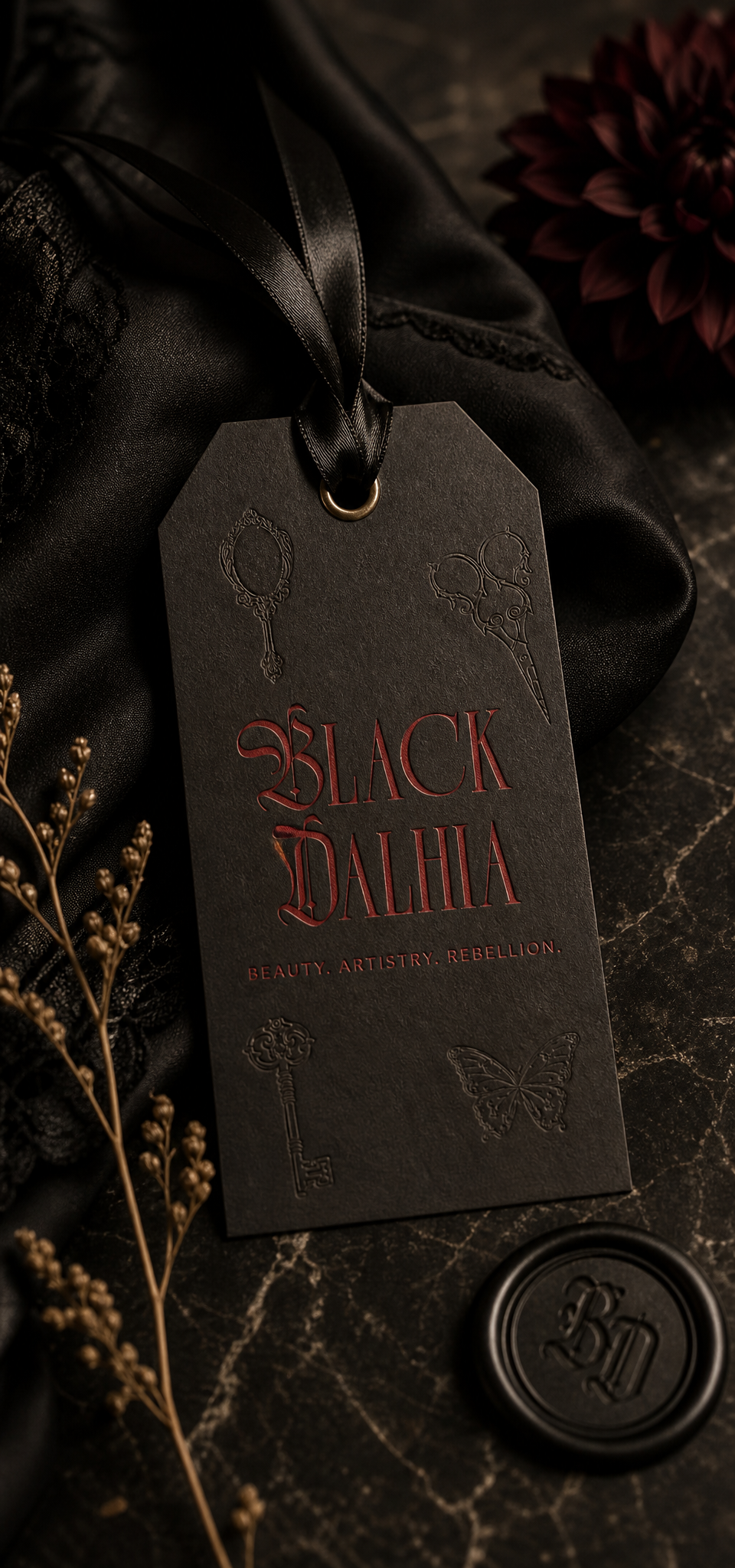 Black Dahlia — Launch-Ready Branding Kit
