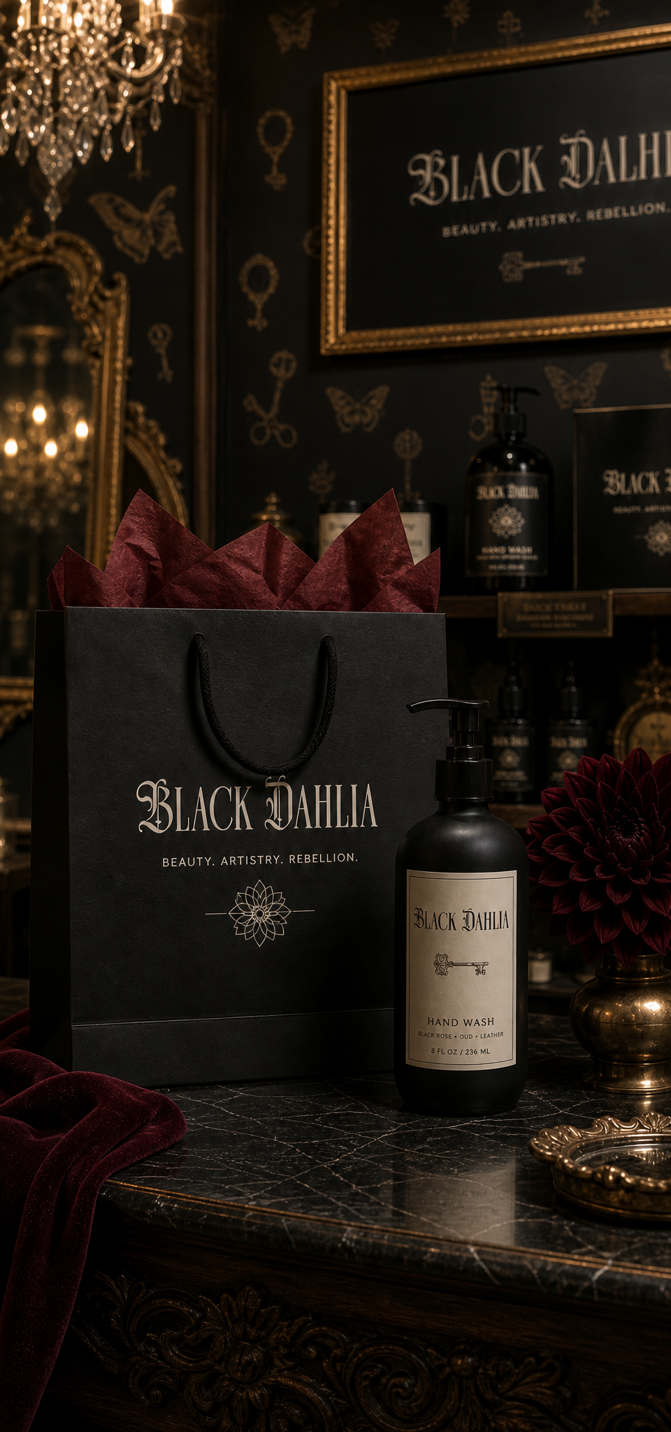 Black Dahlia — Launch-Ready Branding Kit