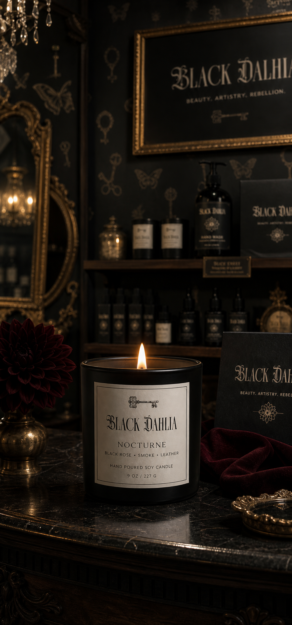 Black Dahlia — Launch-Ready Branding Kit