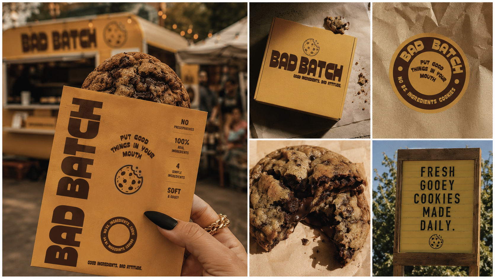 Bad Batch — Premade Brand Identity