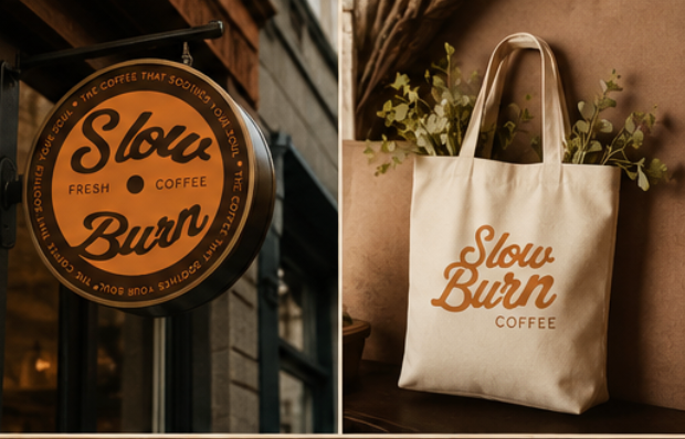 Slow Burn — Premade Brand Identity